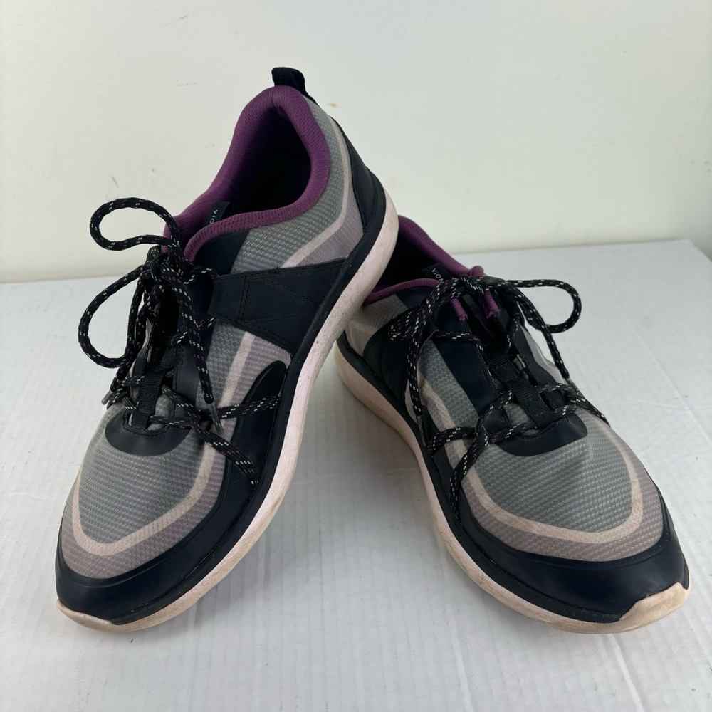Vionic Austyn sneakers -purple/gray/blk-Womans 11